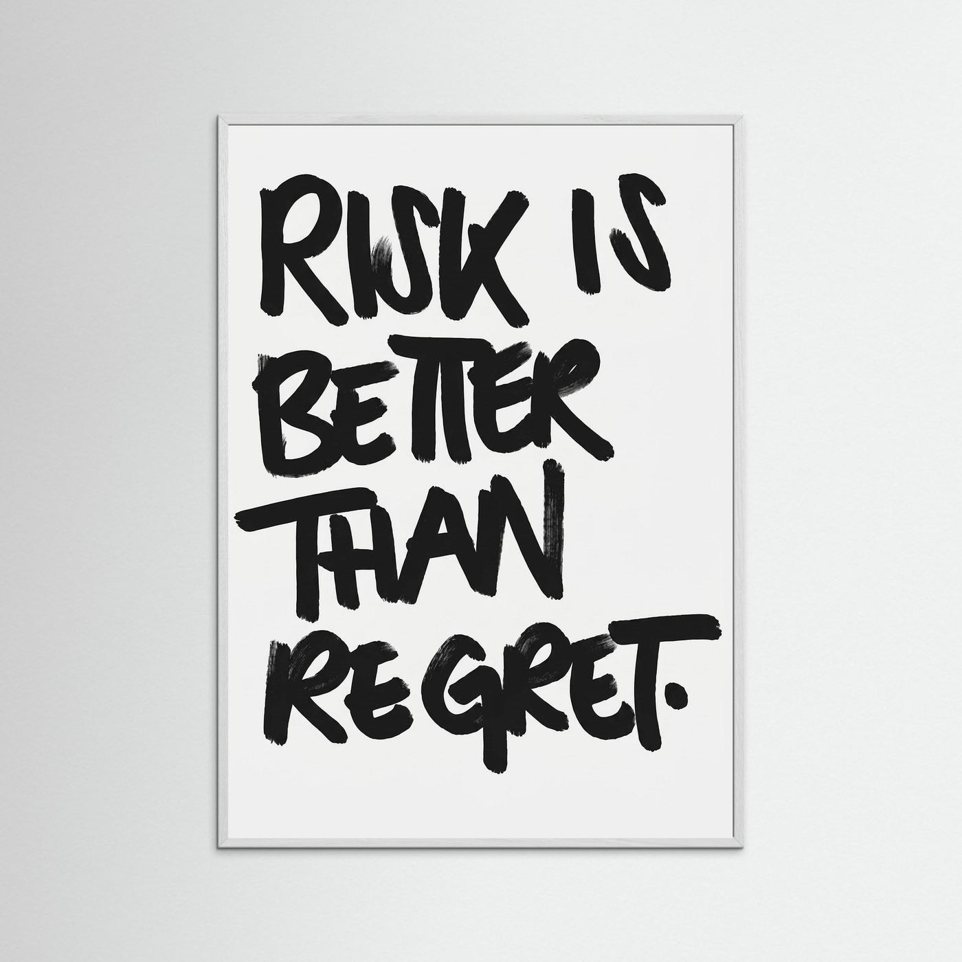 Risk is better than regret