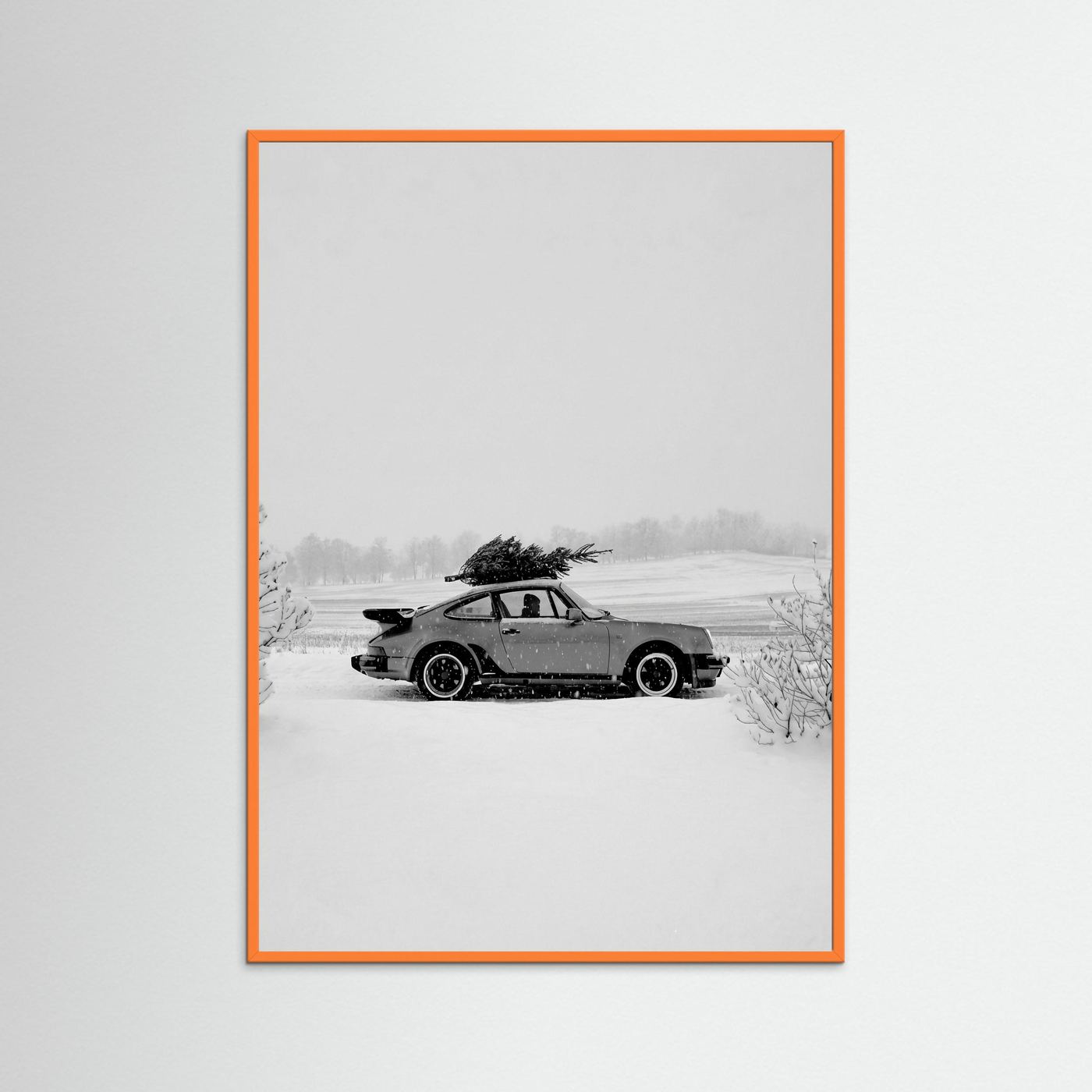 Snowy Porsche