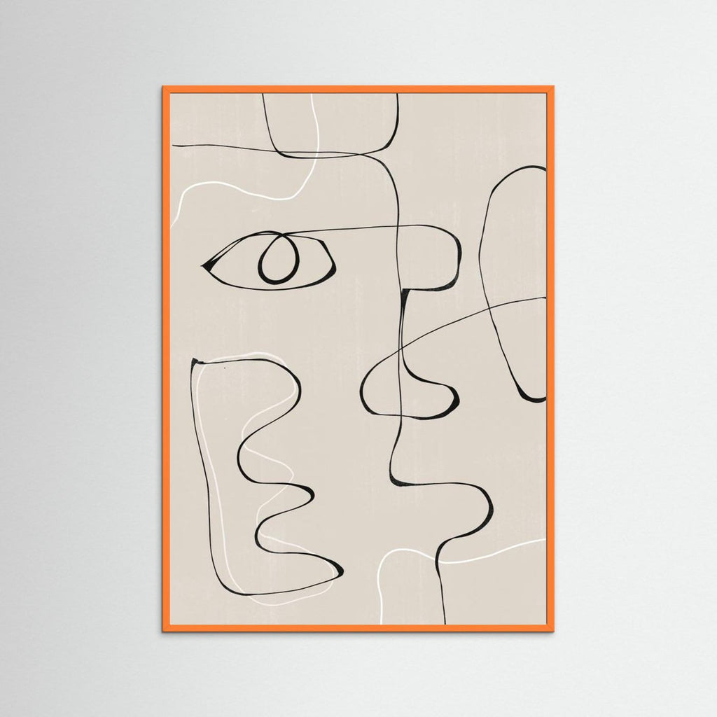 Abstract Face No2. by The Miuus Studio
