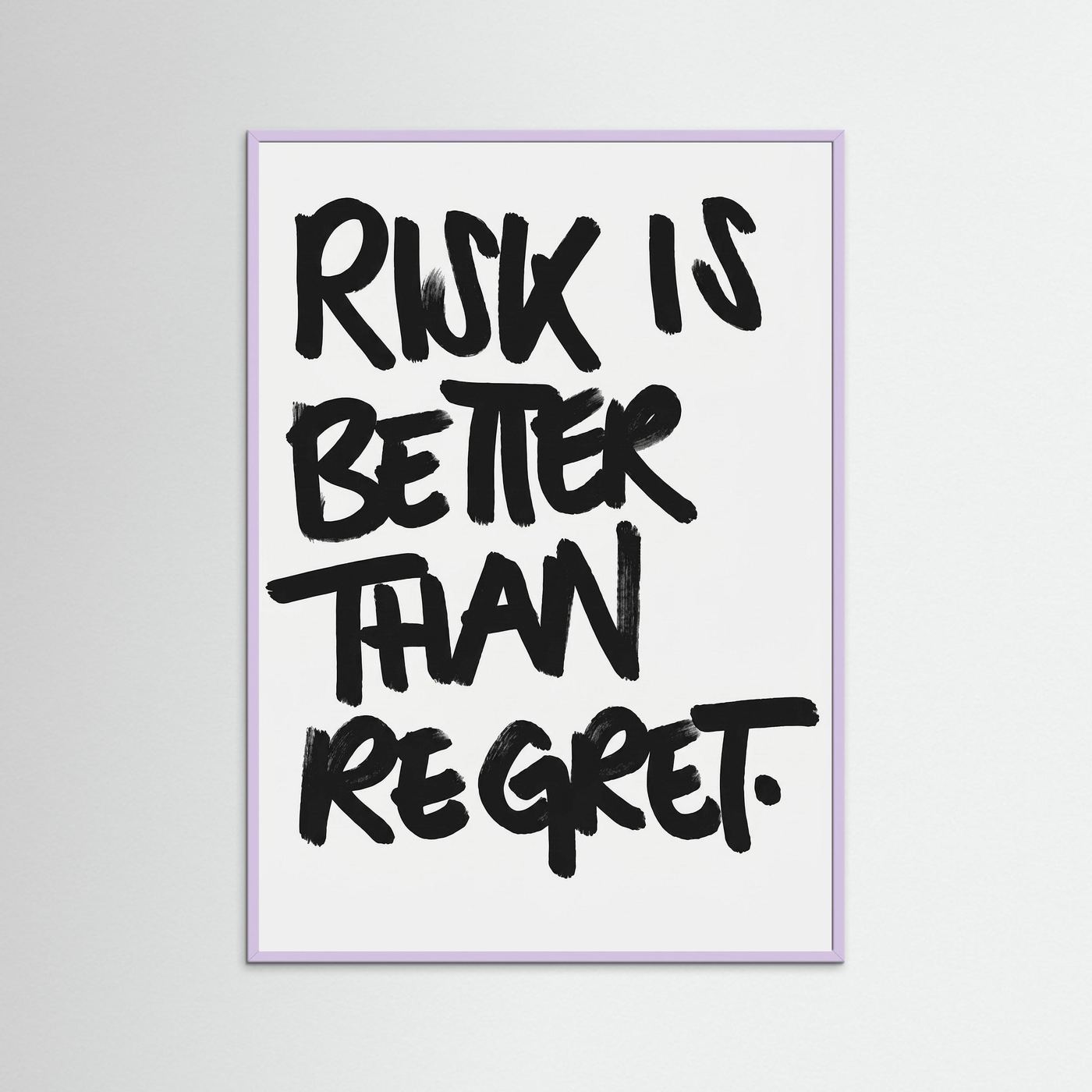 Risk is better than regret