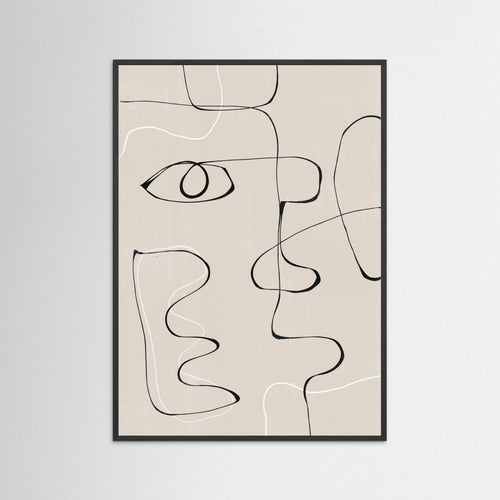 Abstract Face No2. by The Miuus Studio