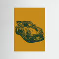 Ink Porsche Gold