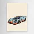 Gulf Porsche Canva
