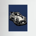 Ink Porsche Blue
