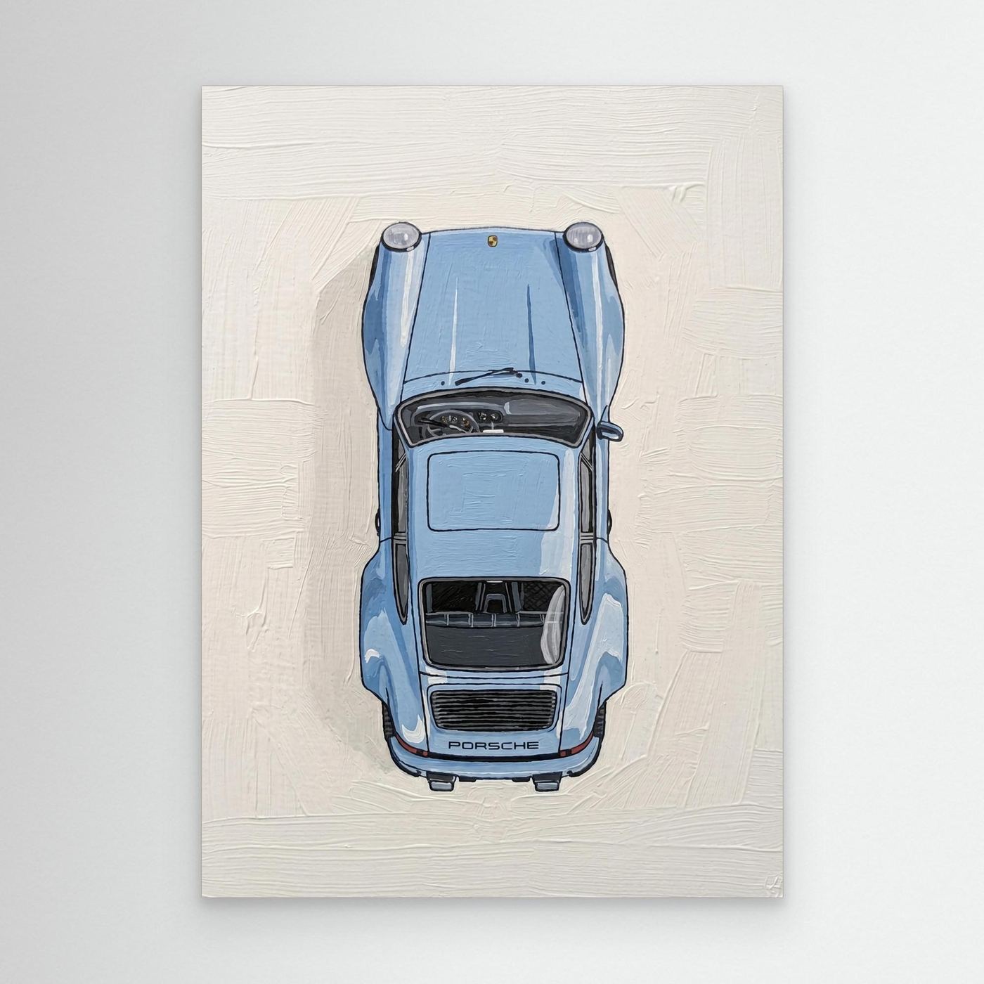 Top View Porsche