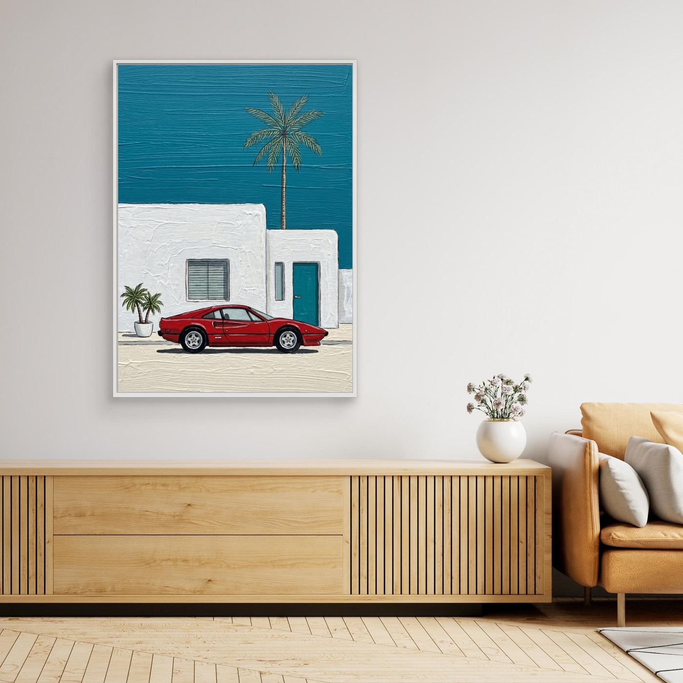 Mediterranean Ferrari Canva