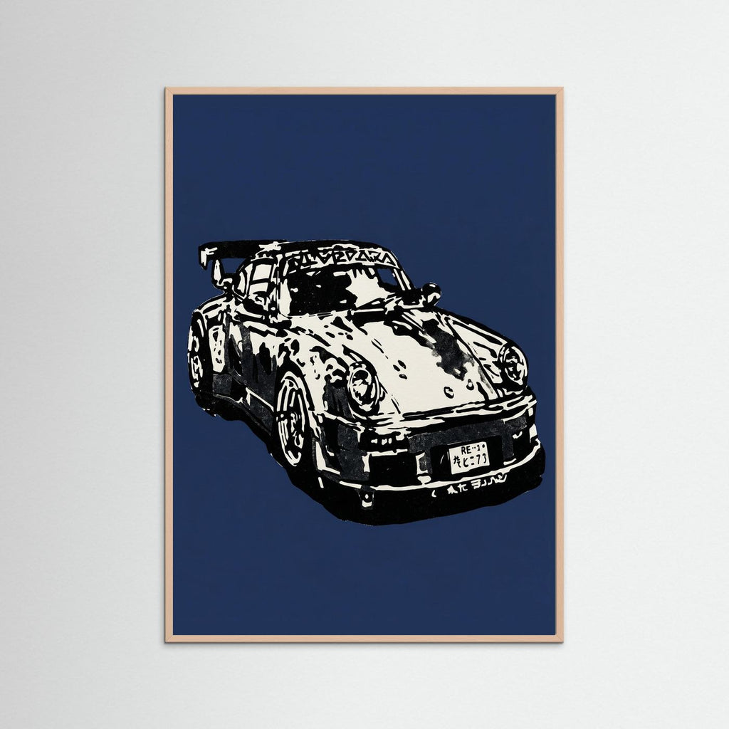 Ink Porsche Blue