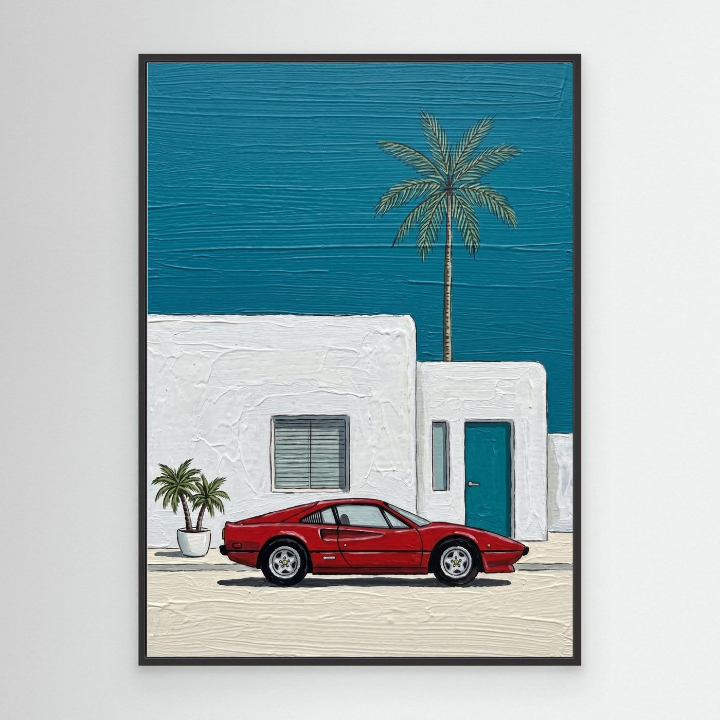Mediterranean Ferrari Canva