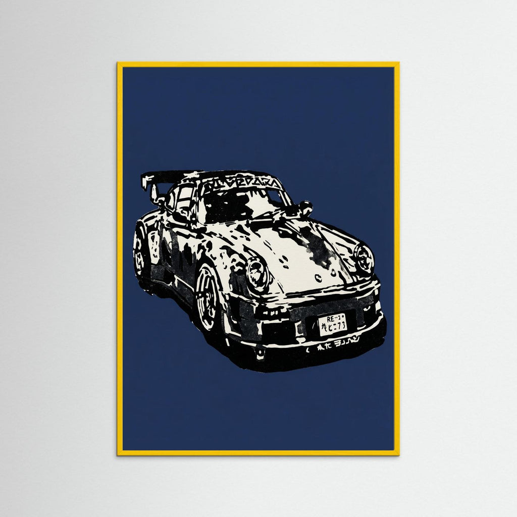 Ink Porsche Blue