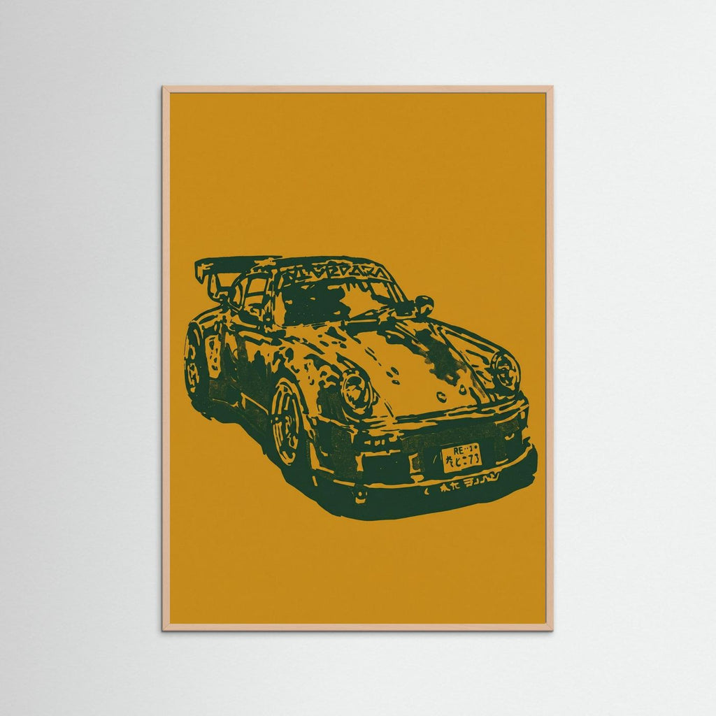 Ink Porsche Gold