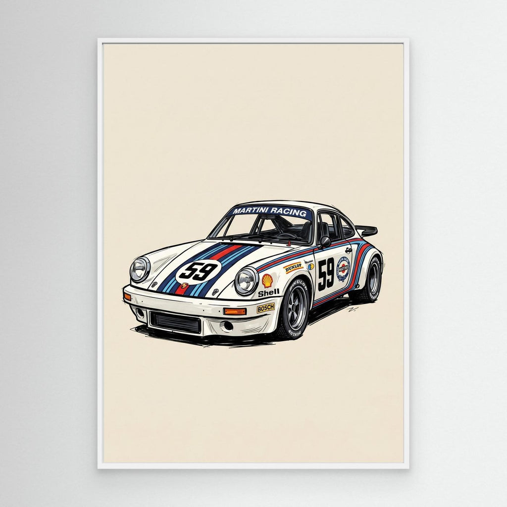 Martini Porsche Canva