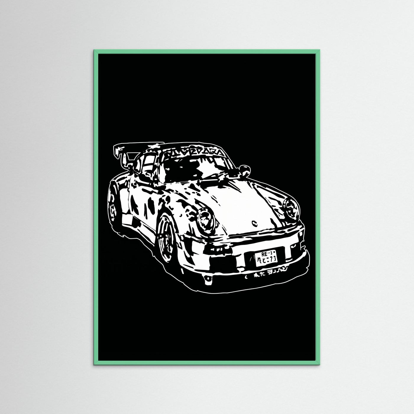 Ink Porsche Black