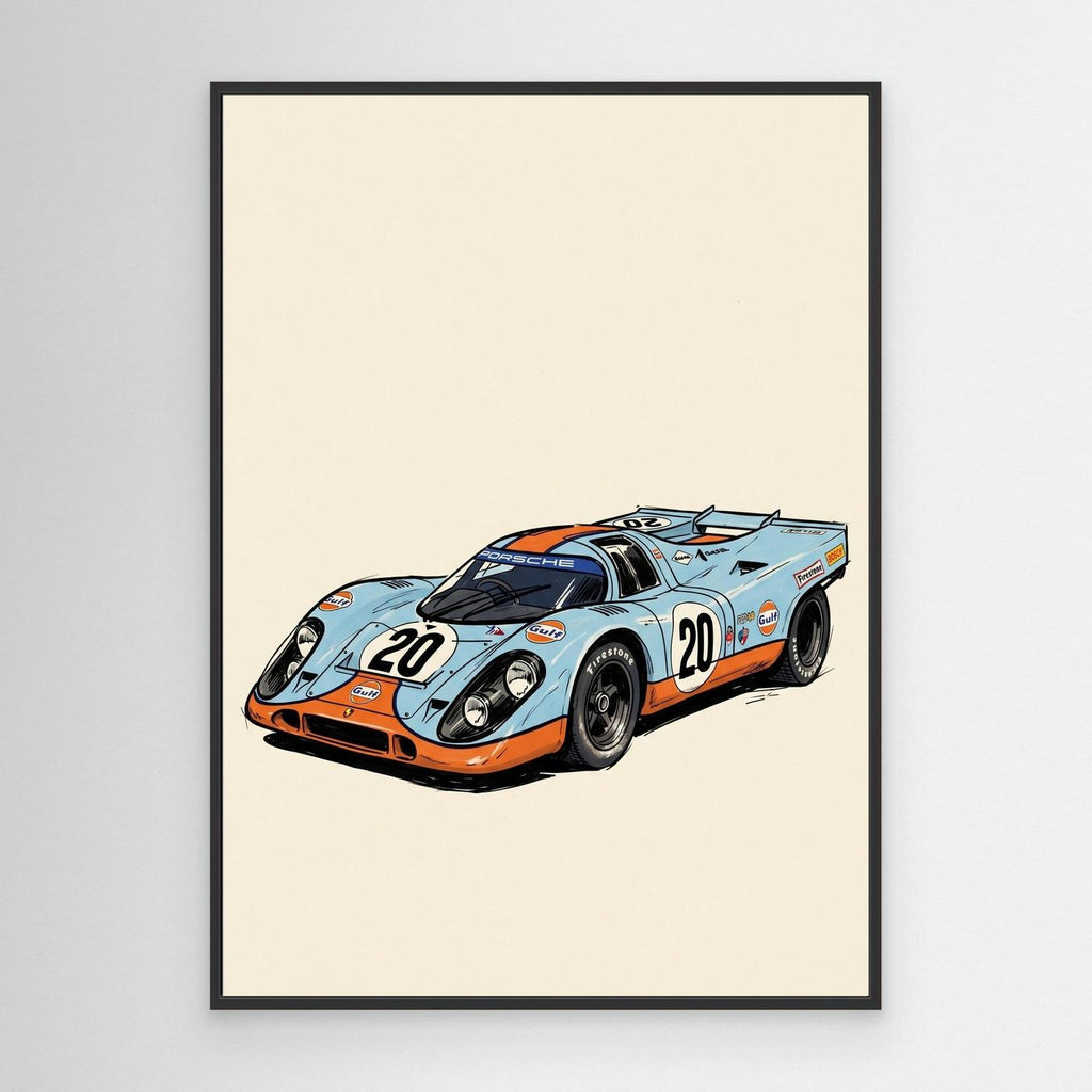 Gulf Porsche Canva