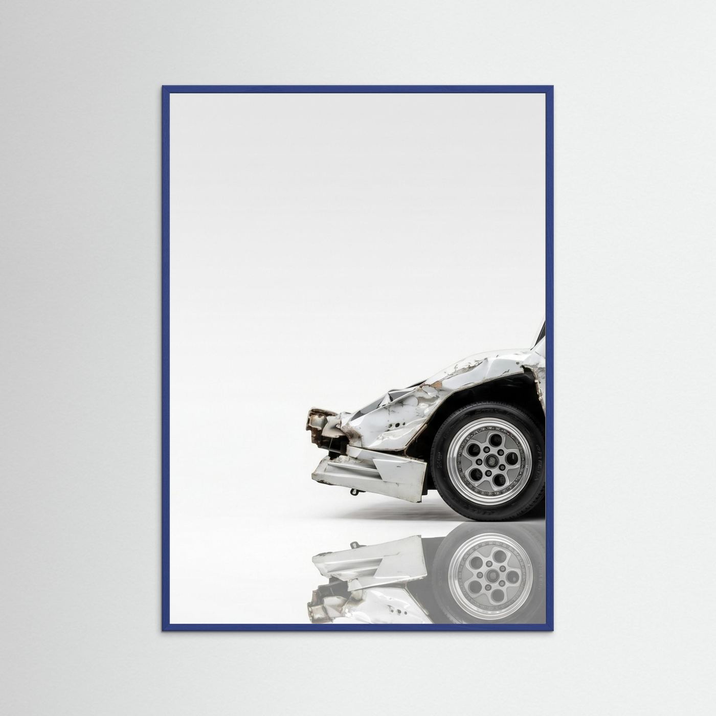 TWOWS COUNTACH CRASHED