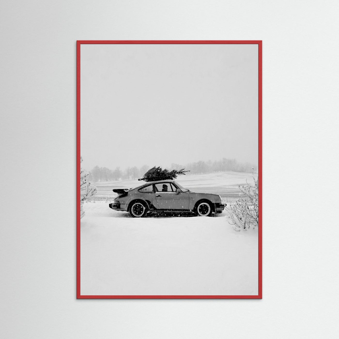 Snowy Porsche