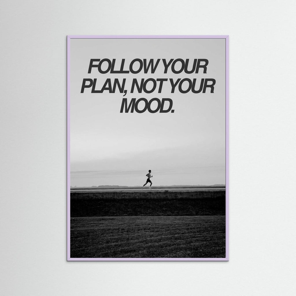 Follow your plan not your mood