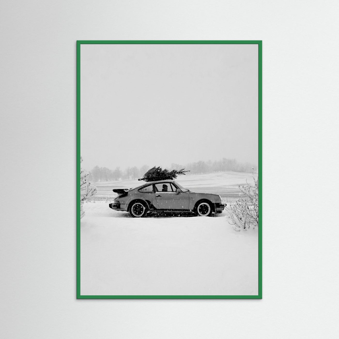 Snowy Porsche