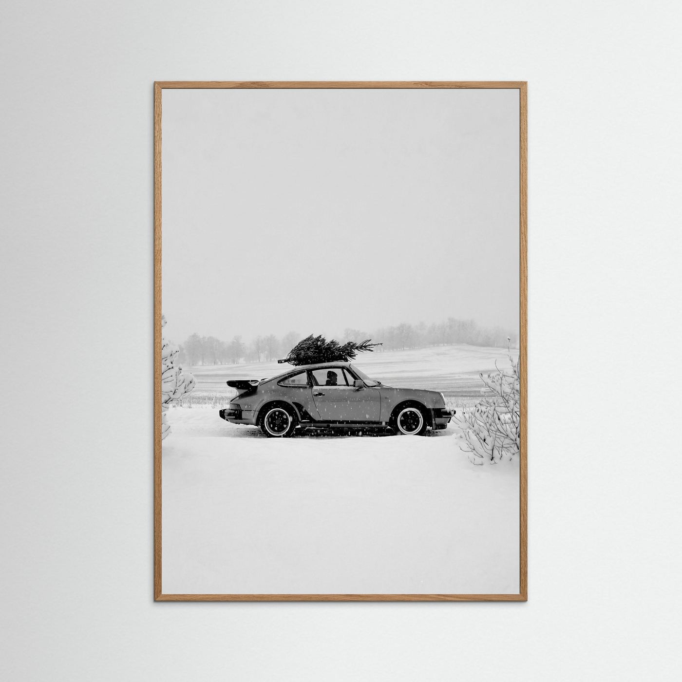 Snowy Porsche